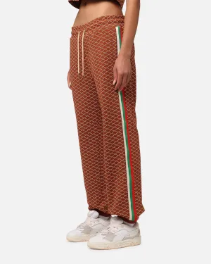 XXIII Luxe Printed Pants Brown