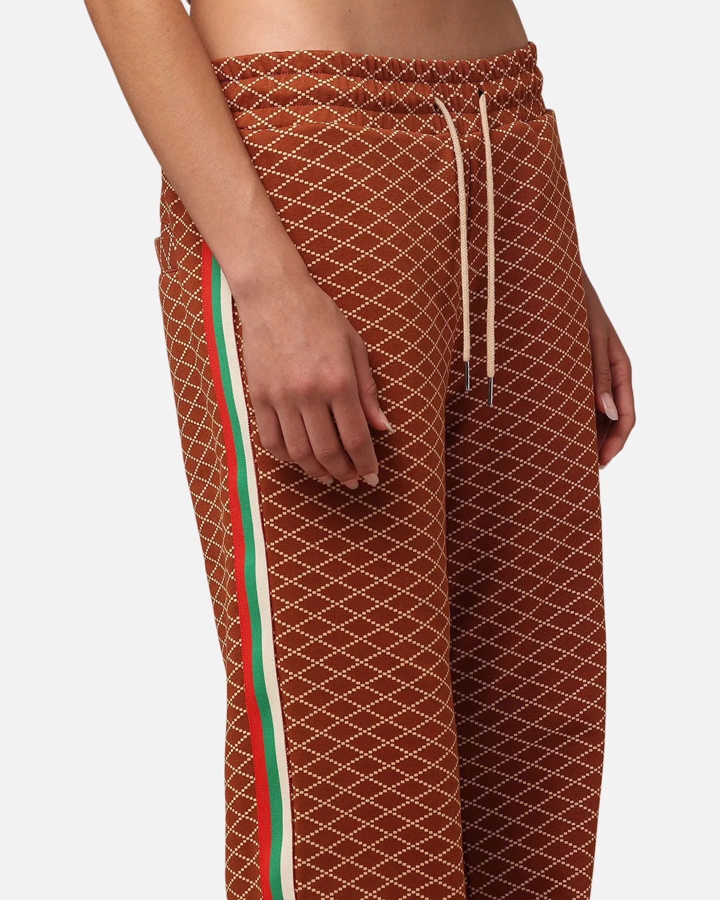 XXIII Luxe Printed Pants Brown