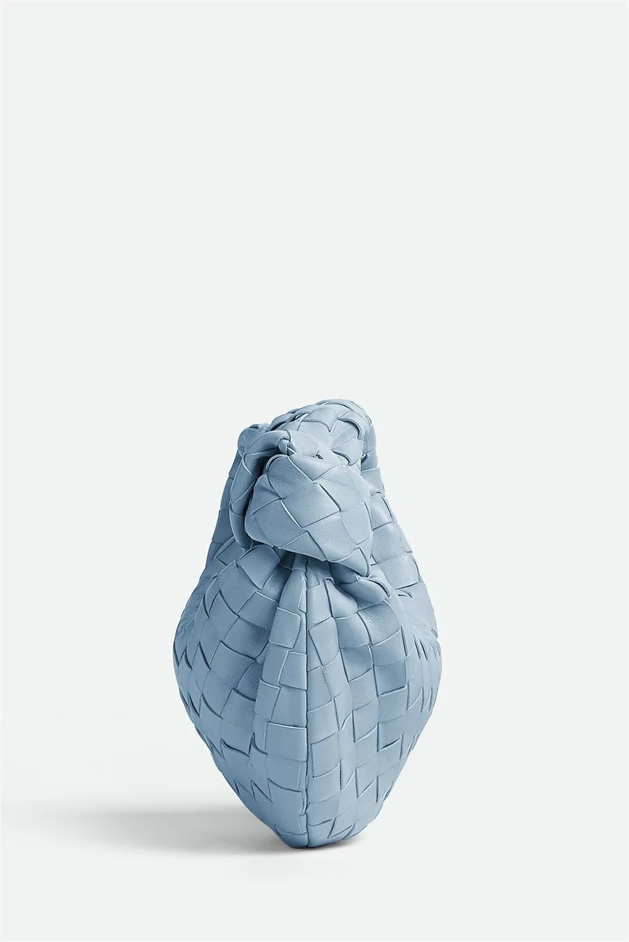 Zariah Weave Knot Clutch Bag - Blue Gloria Lanvin