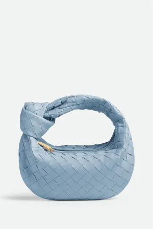 Zariah Weave Knot Clutch Bag - Blue Gloria Lanvin